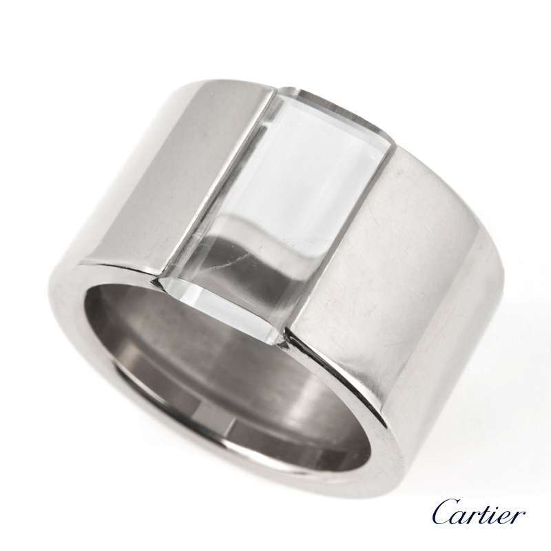 cartier mens ring platinum